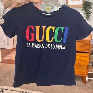 Gucci Kids T-shirt with Gucci print